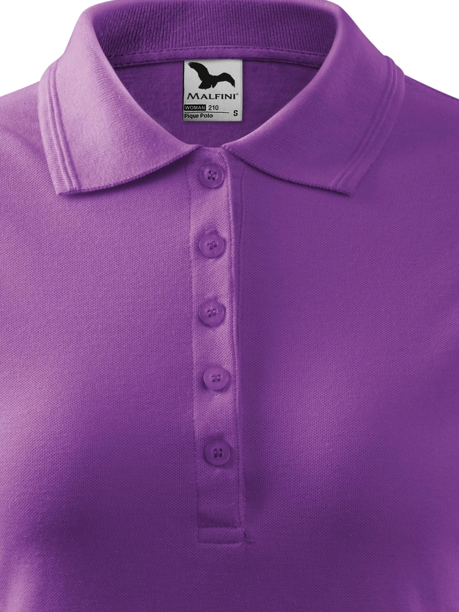 Дамска елегантна поло риза - Закопчаване с 5 копчета