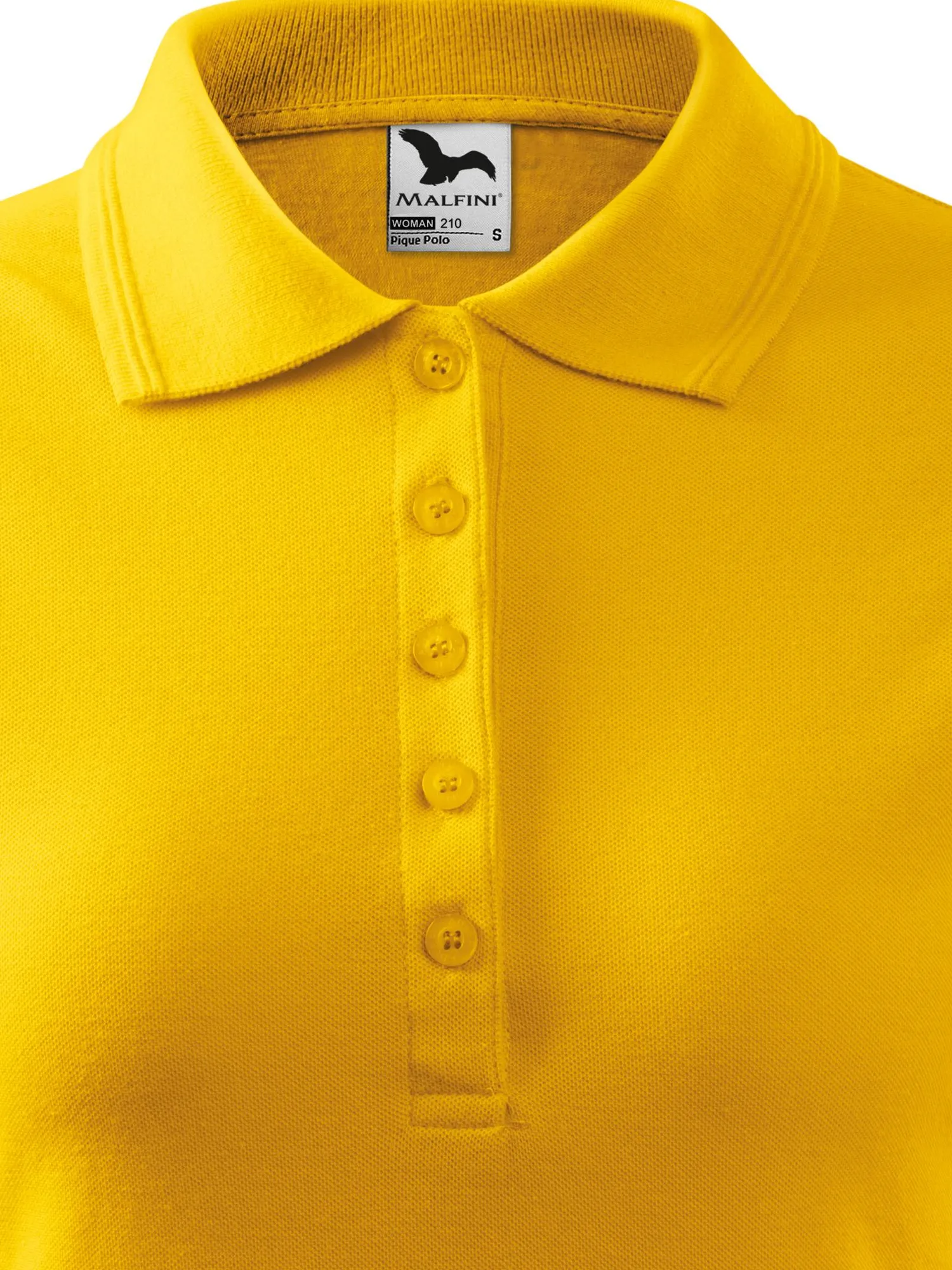 Дамска елегантна поло риза - Закопчаване с 5 копчета