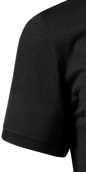 Мъжка тениска от мериносова вълна - Класически къси ръкави