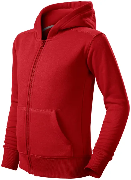 Детски суичър с качулка - Детски суитшърт с цип и качулка