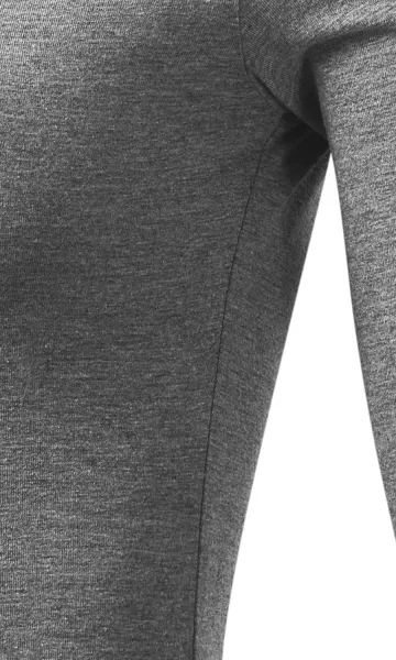 Дамска тениска с дълъг ръкав - Разкроена със странични шевове