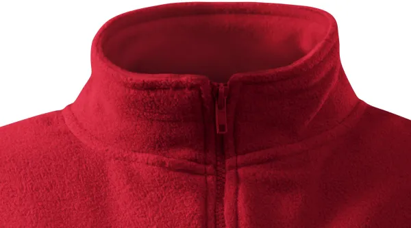 Дамско яке от полар - Закопчаване с цип до брадичката