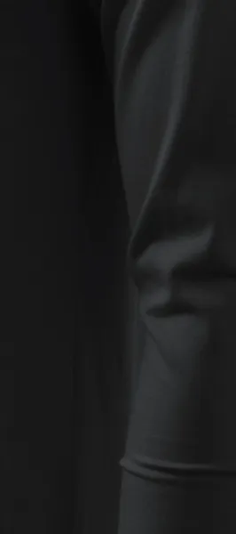 Мъжка риза поло с дълъг ръкав - Кройка със странични шевове