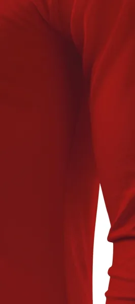 Мъжка тениска с дълъг ръкав - Разкроена със странични шевове