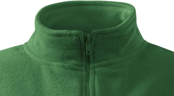 Дамско яке от полар - Закопчаване с цип до брадичката