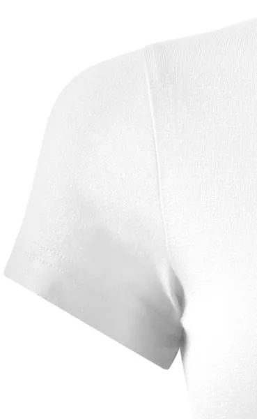 Леко стеснена дамска тениска - Къси вталени ръкави