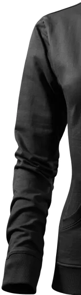 Дамски суичър без качулка - Класически дълги ръкави