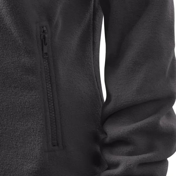 Дамско яке от полар - Практични джобове с цип