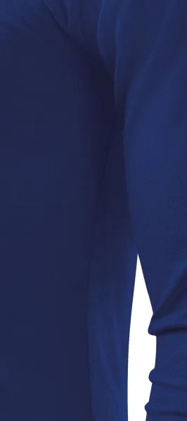 Мъжка тениска с дълъг ръкав - Разкроена със странични шевове