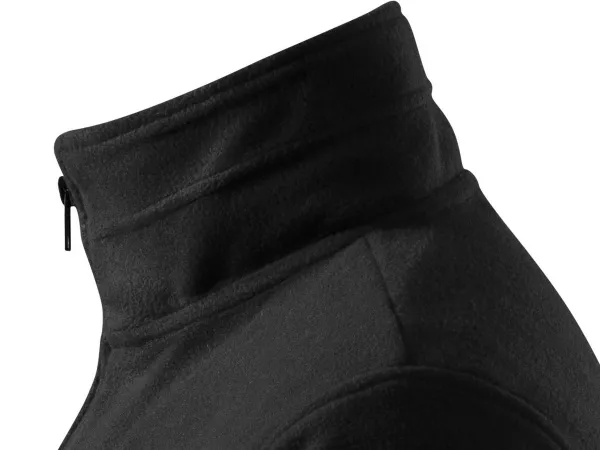 Мъжко яке от полар - Повдигната яка за предпазване от студ на врата