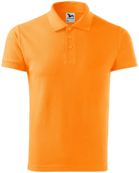 Мъжка елегантна поло риза - Мъжка лека памучна поло риза