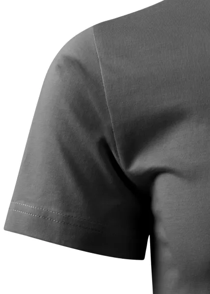 Унисекс тениска с по-голямо тегло - Класически къси ръкави