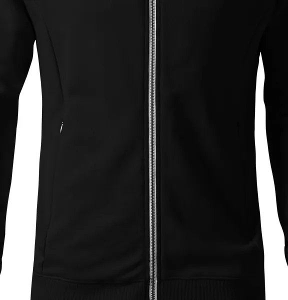 Мъжки суичър със скрити джобове - Свободна кройка със странични шевове