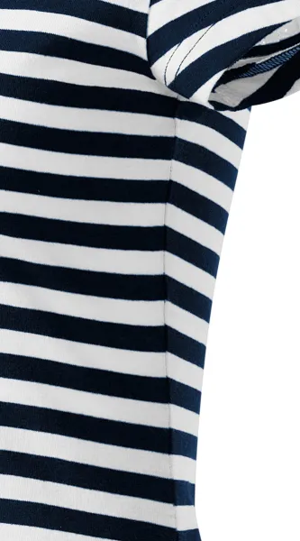 Дамска морска тениска - Разкроена със странични шевове