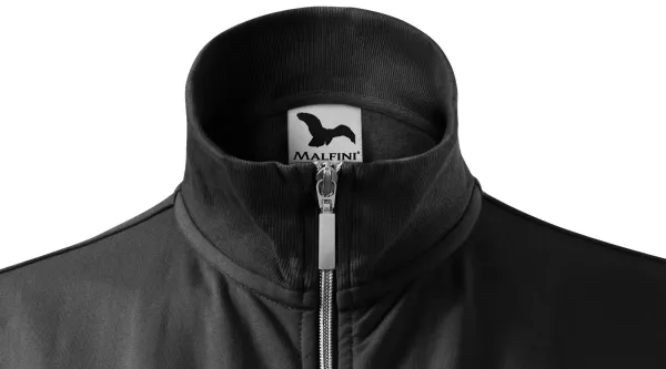 Дамски суичър без качулка - Висока яка