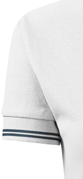 Дамска риза поло контра - Класически къси ръкави