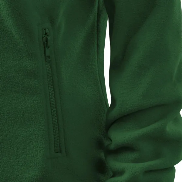 Дамско яке от полар - Практични джобове с цип