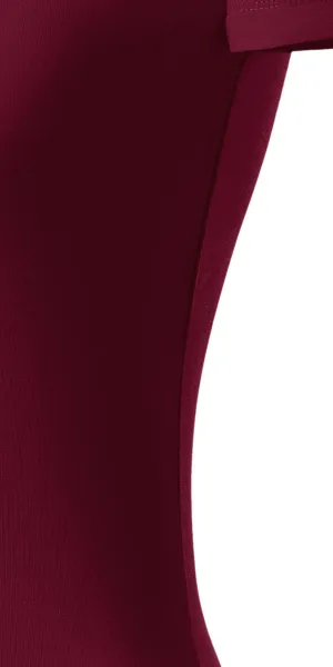 Дамска тениска с декоративни шевове - Разкроена със странични шевове