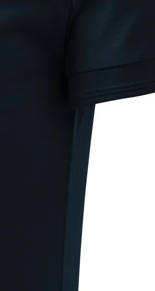 Мъжка свободна риза поло - Разкроена със странични шевове