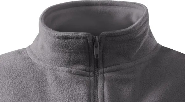 Дамско яке от полар - Закопчаване с цип до брадичката