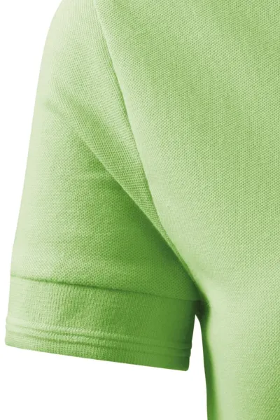 Дамска елегантна поло риза - Класически къси ръкави