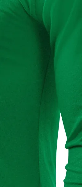 Мъжка тениска с дълъг ръкав - Разкроена със странични шевове