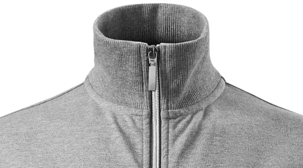 Дамски суичър без качулка - Висока яка