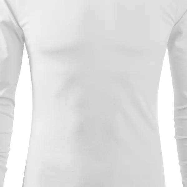 Мъжка тениска с дълъг ръкав - Леко вталена кройка