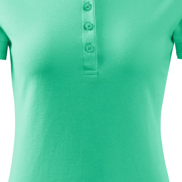 Дамска елегантна поло риза - Леко заострена кройка