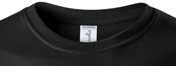 Тениска с по-голямо тегло - Класическо кръгло деколте