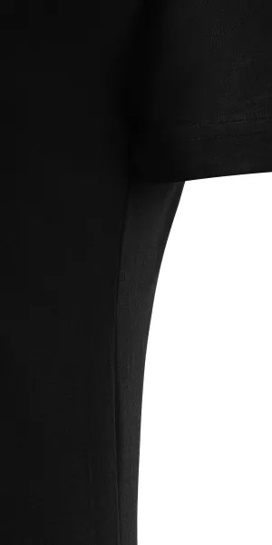 Дамска класическа тениска - Разкроена със странични шевове