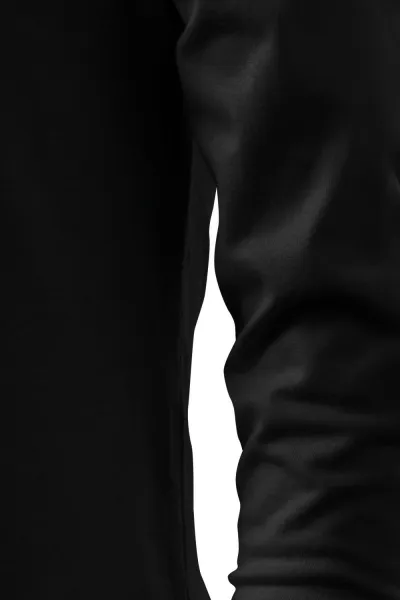 Детска тениска с дълъг ръкав - Разкроена със странични шевове