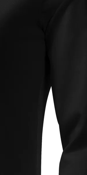 Дамска прилепнала тениска с дълъг ръкав - Разкроена със странични шевове