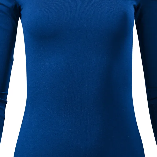 Дамска тениска с дълъг ръкав - Леко вталена кройка