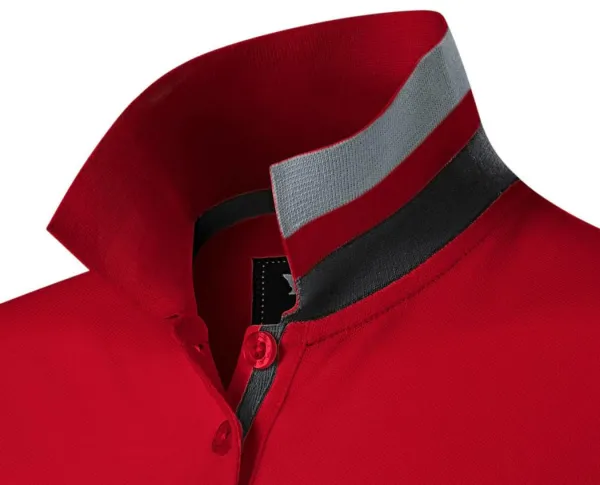 Дамска рокля с яка нагоре - Яка с два начина на носене