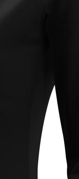 Дамска прилепнала тениска, V-образно деколте - Разкроена със странични шевове