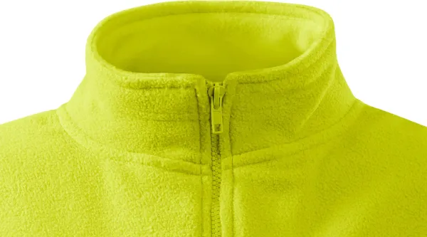 Дамско яке от полар - Закопчаване с цип до брадичката