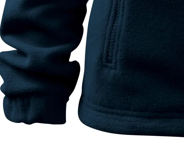 Дамско яке от полар - Дълги ръкави с еластични маншети