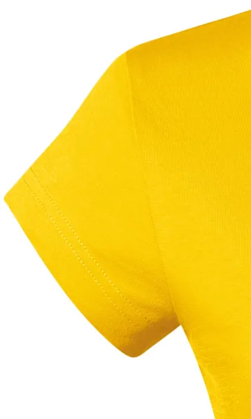 Дамска приталена тениска с V-образно деколте - Много къси ръкави