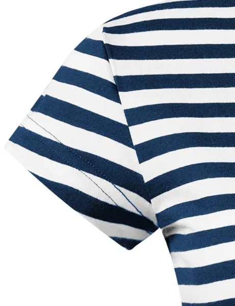 Дамска морска тениска - Много къси ръкави