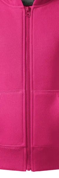 Детски суичър с качулка - Цип в цвета на суитшърта