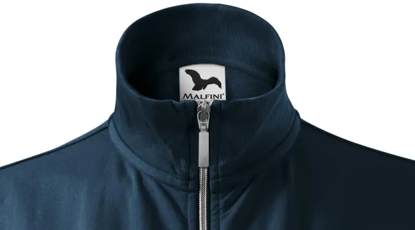 Дамски суичър без качулка - Висока яка