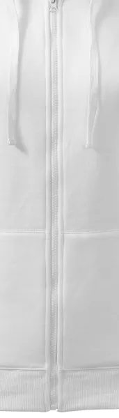 Дамски суичър с качулка - Цип в цвета на суитшърта