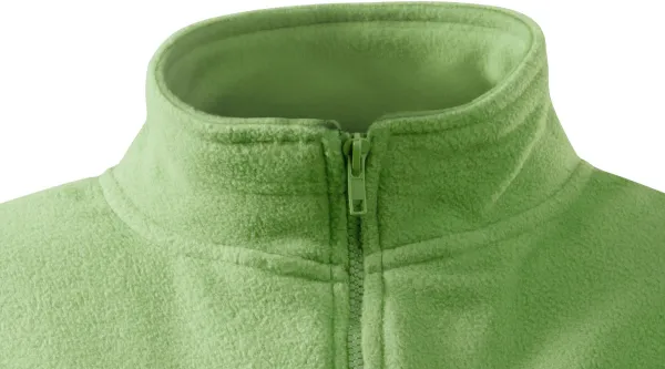 Дамско яке от полар - Закопчаване с цип до брадичката