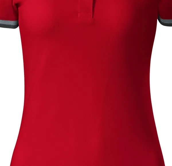 Дамска рокля с яка нагоре - Леко заострена кройка