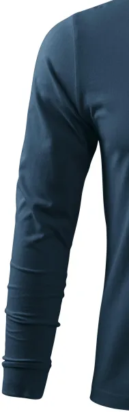 Мъжка риза поло с дълъг ръкав - Дълги ръкави с маншети