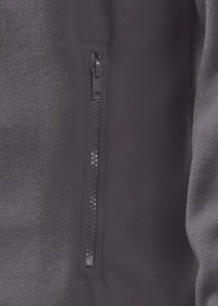 Мъжко яке от полар - Практични джобове с цип