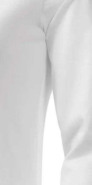 Дамска прилепнала тениска с дълъг ръкав - Разкроена със странични шевове