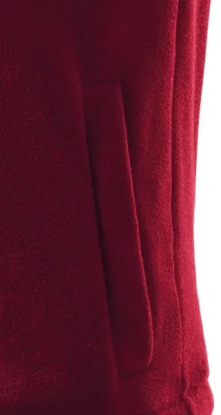 Класическа жилетка от полар - Практични джобове с цип