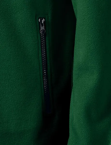 Топло унисекс яке от полар - Практични джобове с цип